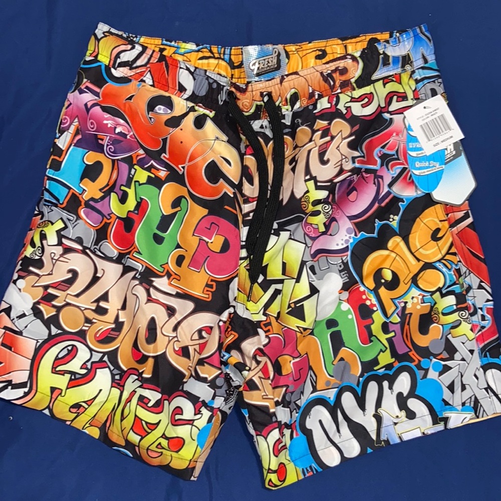 Brand New Graffiti Swim trunk